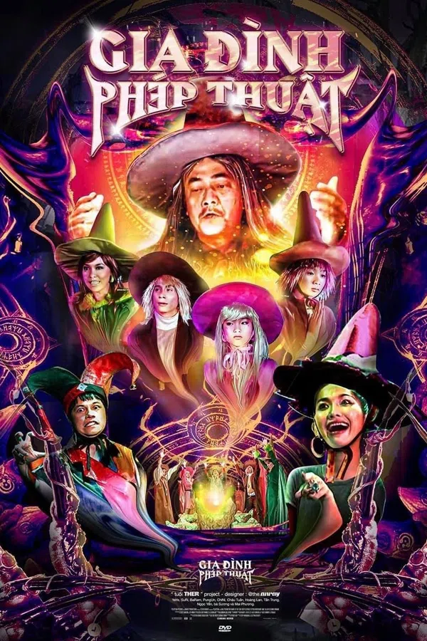 Poster phim Gia Đình Phép Thuật trên PhimMoi