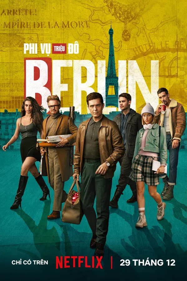 Poster phim Phi Vụ Triệu Đô: Berlin trên PhimMoi