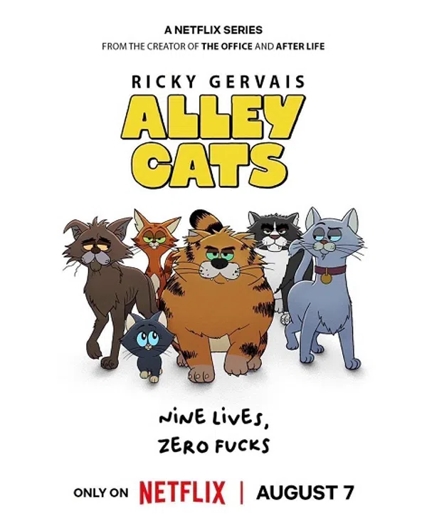 Poster phim Ricky Gervais: Mèo hoang đô thị trên PhimMoi